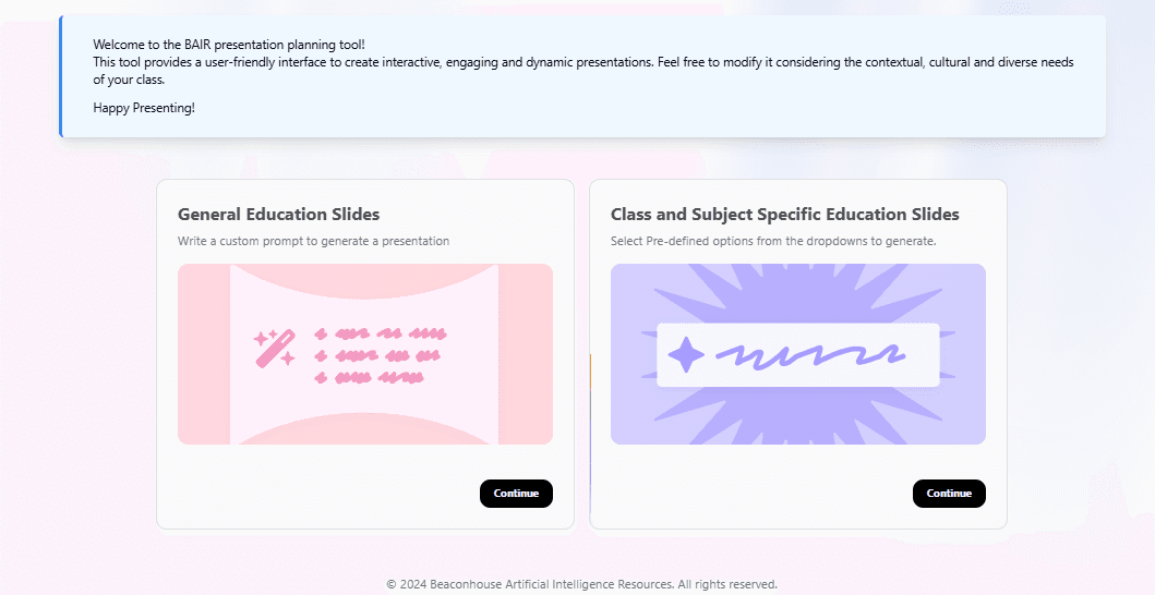 BeaconSlides Mockup