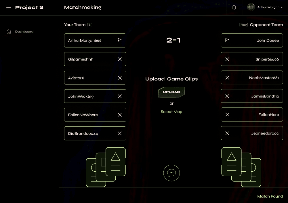 Project S — AI Tournament Platform – 3