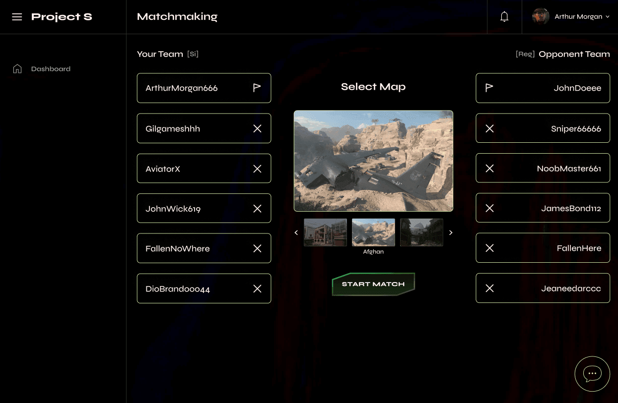 Project S — AI Tournament Platform – 4