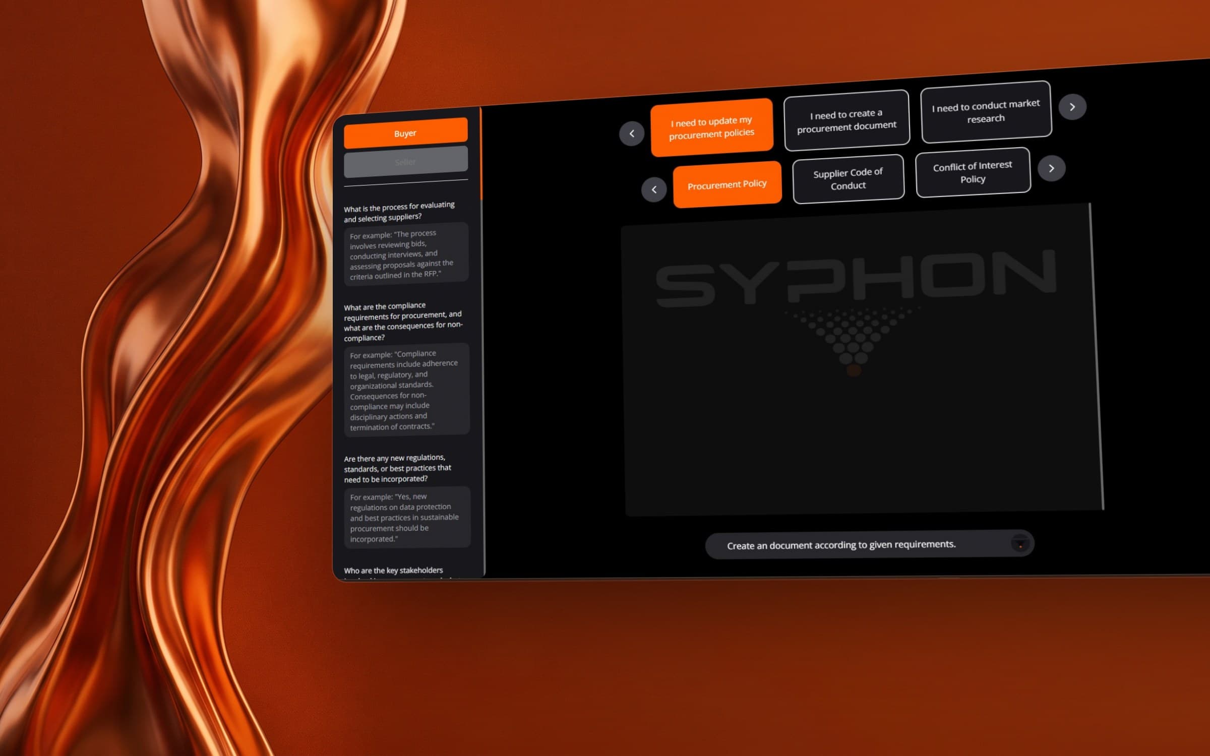Syphon AI: RFP & Procurement Copilot, image 2