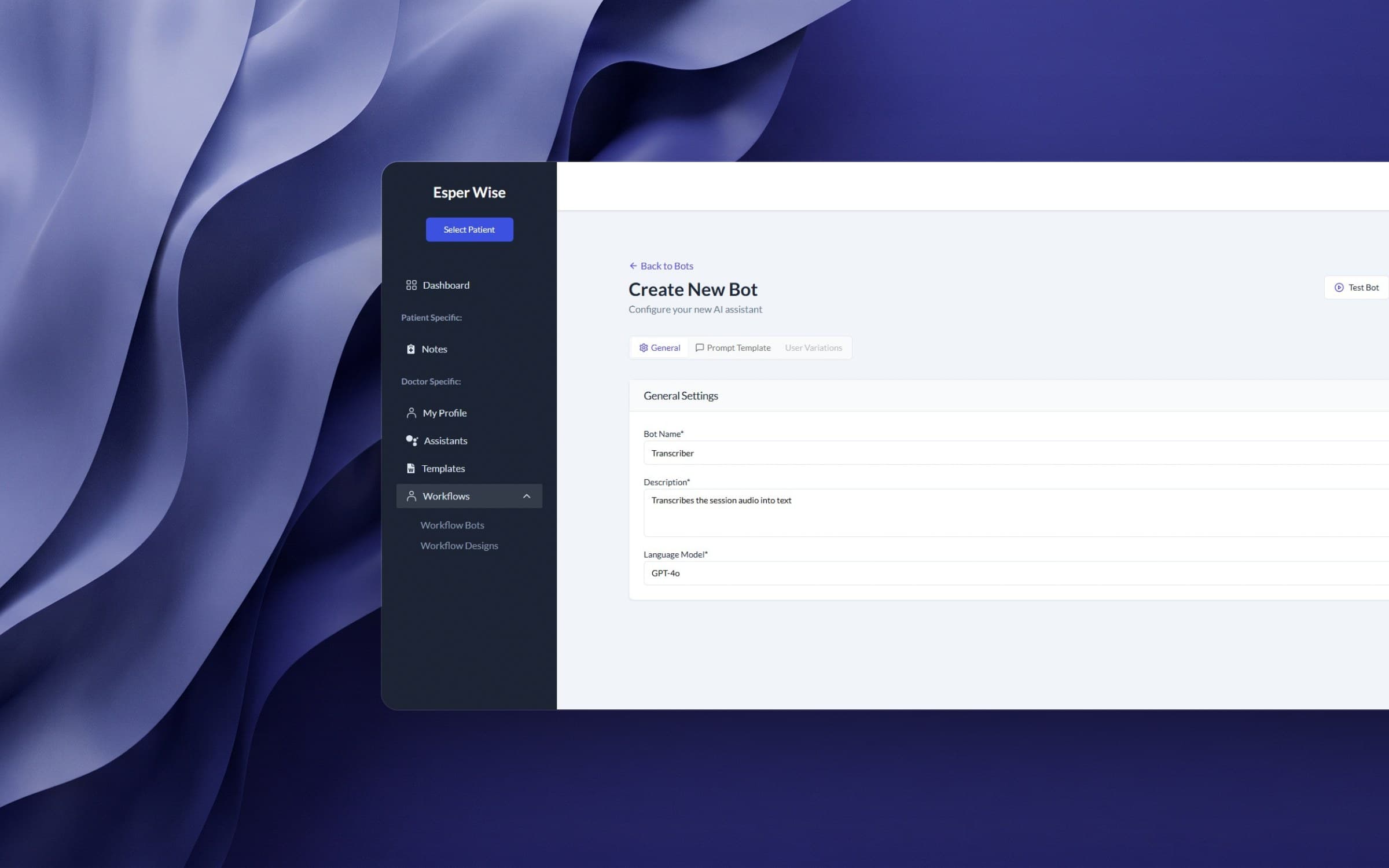 Esperwise: AI Scribe for Doctors, image 5